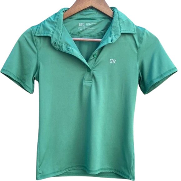 Albion Green Performance Polo Shirt Women’s XS | Stretch Golf / Athletic Top - Picture 2 of 8